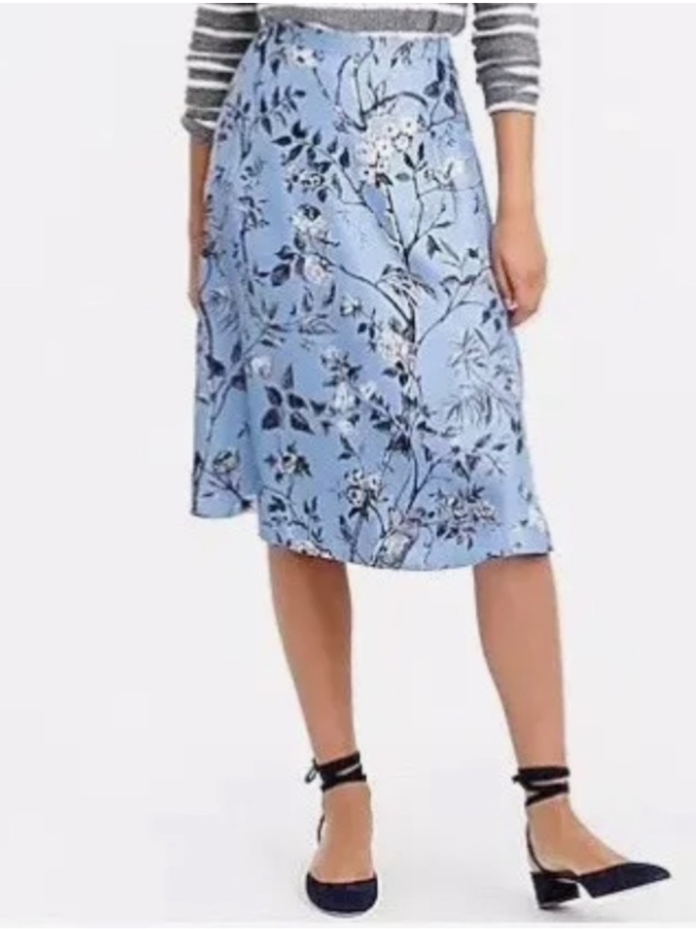 RARE J. Crew Collectiom Floy Midi Skirt in Ratti Monkey Print, 10